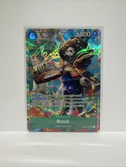 Brook [Alternate Art] OP15-032 One Piece Adventure on Kami’s Island - Image 1