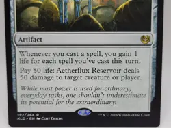 Aetherflux Reservoir Kaladesh MTG LP Rare Artifact Combo Commander Storm Card - Image 3