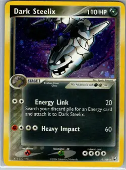 Dark Steelix 10/109 Holo Team Rocket Returns - Pokemon Card - NM - Image 1