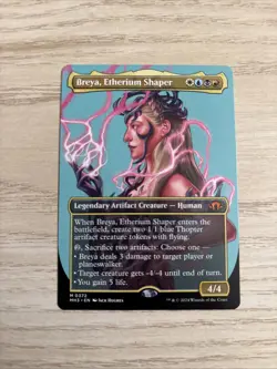 Breya, Etherium Shaper (borderless) MH3 0372 Alt AA NM English MTG Magic Card - Image 1