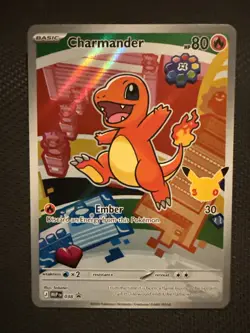 Charmander 038 Me: Mega Evolution Promo Holo Pokemon Card - Image 1