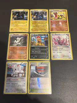 Pokemon Trading Card Game Next Destinies lot of 17 cards holo, reverse holo - Image 2