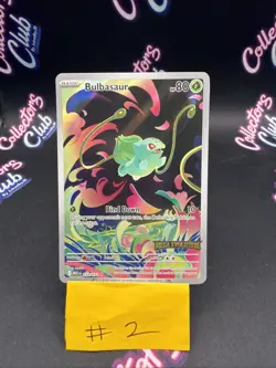 Bulbasaur - (Mega Evolution Stamped) 133/132 Miscellaneous Cards & Products Holo - Image 1