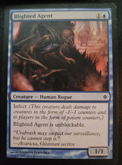 Blighted Agent New Phyrexia Regular - Image 1