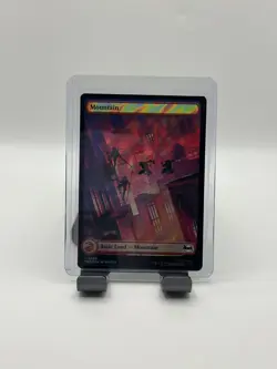 MTG, Mountain $3 ORDER MIN (0308) (Surge Foil) Teenage Mutant Ninja Turtles Foil - Image 1