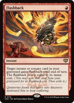 x1 Flashback R MTG Secrets of Strixhaven M/NM, English - Image 1