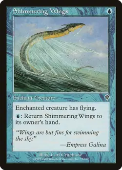 Magic: The Gathering | Shimmering Wings | Invasion | NM - Image 1