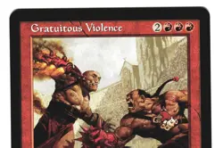 Magic The Gathering MTG - Onslaught ONS 2002 - #212 Gratuitous Violence NM x3 - Image 2