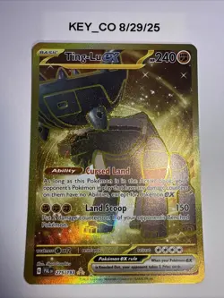 Ting-Lu EX 275/193 Sv02: Paldea Evolved Holo Card Near Mint Condition - Image 1