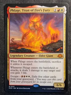 Phlage, Titan of Fire's Fury - Modern Horizons 3 (MTG) - Image 1
