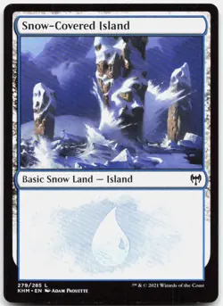 Snow-Covered Island () *Regular* KHM 279 NM - Image 1