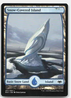 Snow-Covered Island *Regular* MH1 251 NM-LP - Image 1