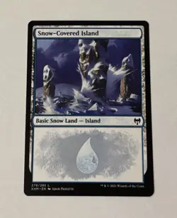 MTG Snow-Covered Island (279) Kaldheim NM - Image 1