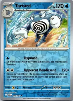 Carte Pokemon Tartard 043/167 Reverse 2024 - Image 1