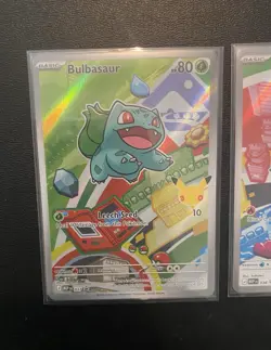 3 PCS SET | Kanto's first partner 30th Celebration PROMO Pokemon NM - Image 3