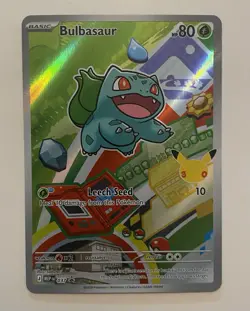 3 PCS SET | Kanto's first partner 30th Celebration PROMO Pokemon NM - Image 4
