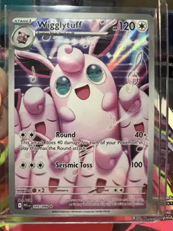 Pokemon TCG Wigglytuff 105/094 Illustration Rare Me02: Phantasmal Flames M/NM - Image 1