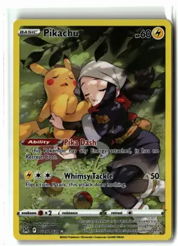Pikachu ⭐ TG05/TG30 Holo Lost Origin Trainer Gallery Pokemon NM - Image 1