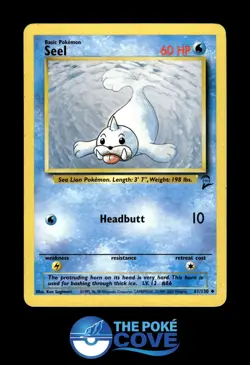 Seel 61/130 | Base Set 2 | Pokemon Uncommon | MP - Image 1