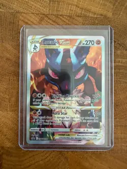 Pokemon TCG Lucario VSTAR SWSH291 Promo - Image 1