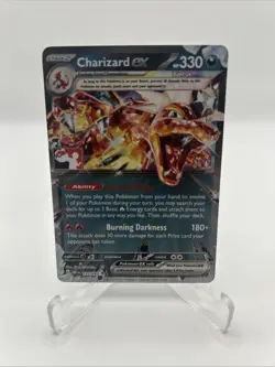 125/197 Charizard ex Prize Pack Series 4 Stamped Promo Play Pokemon TCG Card - Image 1