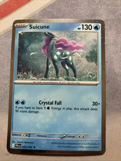 Suicune 026/094 Single SWIRL 🌀Cosmos Holo NM Pokemon TCG - Image 1