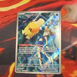 Pokemon TCG Misty's Psyduck Full Art Holo Illustration Rare 193/182 DR - Image 2