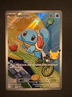 Pokemon First Partner Illustration Series 1 Squirtle - Image 1
