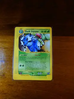 Pokemon Dark Ivysaur Best of Game Black Star Promo NM Rare - Image 1