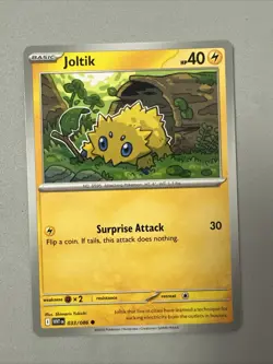 Pokemon TCG * SV White Flare 033/086 Joltik Common * FRESH PK - Image 1