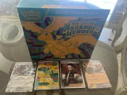 🚨Pokemon TCG Mega Evolution Ascended Heros ETB With 2 DR’s, 1 IR And 1 Ur - Image 1