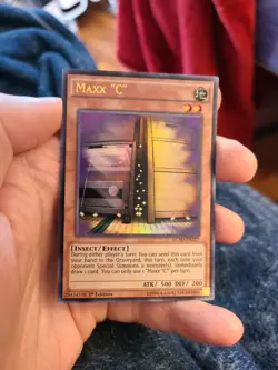 Yugioh Maxx "C" LC5D-EN227 1st Ultra Rare - Image 1