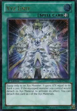 2x Lightly Played Xyz Unit - GAOV-EN062 - Ultimate Rare - 1st Edition - YuGiOh - Image 1