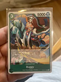 Buggy Op03-032 Pre Release Stamped Card One Piece TCG - Image 1