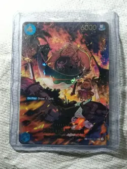Edward Weevil SP R EB01-023 THE AZURE SEA'S SEVEN ONE PIECE Card ENGLISH OP14 NM - Image 4