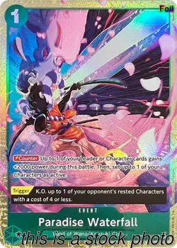 Paradise Waterfall (Premium Card Collection -Best Selection Vol. 1-) [OP-PR -... - Image 1