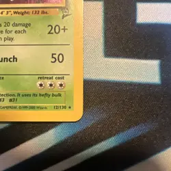 Nidoqueen 12/130 Holo Base Set 2 Pokemon Card WOTC MP! - Image 4