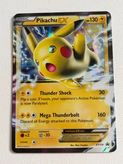 Pikachu EX XY174 X & Y Ultra Rare Holo Promo Pokemon Card - Image 1