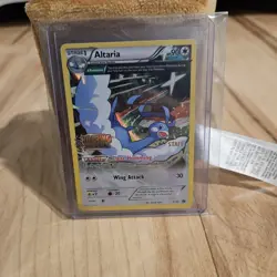 Pokemon XY Roaring Skies 2015 Altaria Prerelease Staff Promo Card XY46. Nm - Image 1