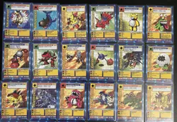 Digimon Bandai Trading Cards From 1999 “Booster 1” Collection - Image 3