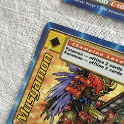 Digimon Trading Card Lot of 79 Digi Battle Series Some 1st Edition and Holos '99 - Image 3