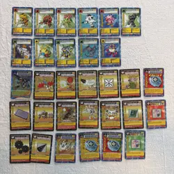 Digimon Trading Card Lot of 79 Digi Battle Series Some 1st Edition and Holos '99 - Image 4