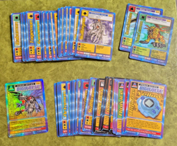 1999 Bandai DIGIMON Digi-Battle TCG Starter Deck | Complete 62-Card Set READ! - Image 1