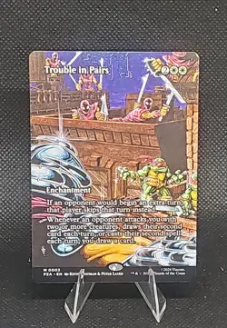 Trouble in Pairs (Borderless) Teenage Mutant Ninja Turtles Source Material... - Image 1