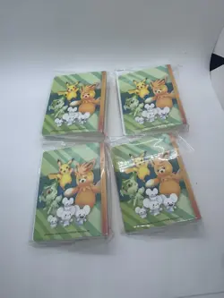 4 Count Pokemon TCG Mini Portfolio Card Binder Paldea Adventure Great For Kids - Image 1