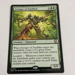 MTG - Avenger Of Zendikar - Perfect Condition - Image 1