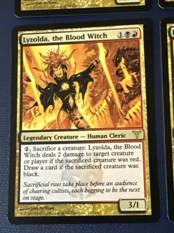 Lyzolda The Blood Witch X4 Dissension Ex Condition See Pics Front/back - Image 3