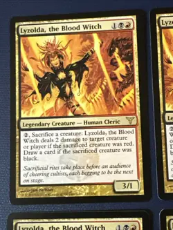 Lyzolda The Blood Witch X4 Dissension Ex Condition See Pics Front/back - Image 5