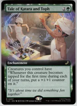 MTG Tale of Katara and Toph Extended NM Avatar Last Airbender Eternal Magic 207 - Image 1