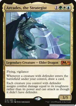 Arcades, the Strategist [M19 - 212] - NM [Normal] TCG MTG - Image 1